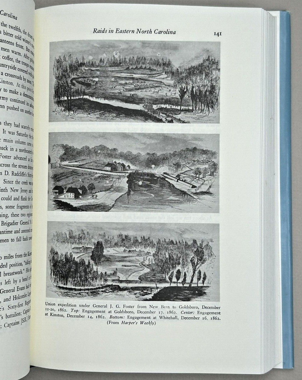 The Civil War In North Carolina Hardcover Dust Jacket Illustrated 484pg