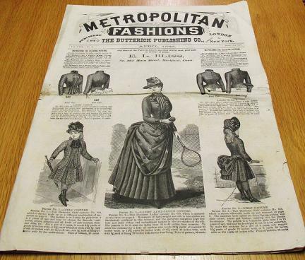 Butterick Publishing Co / METROPOLITAN FASHIONS LONDON AND NEW YORK Vol 1st ed