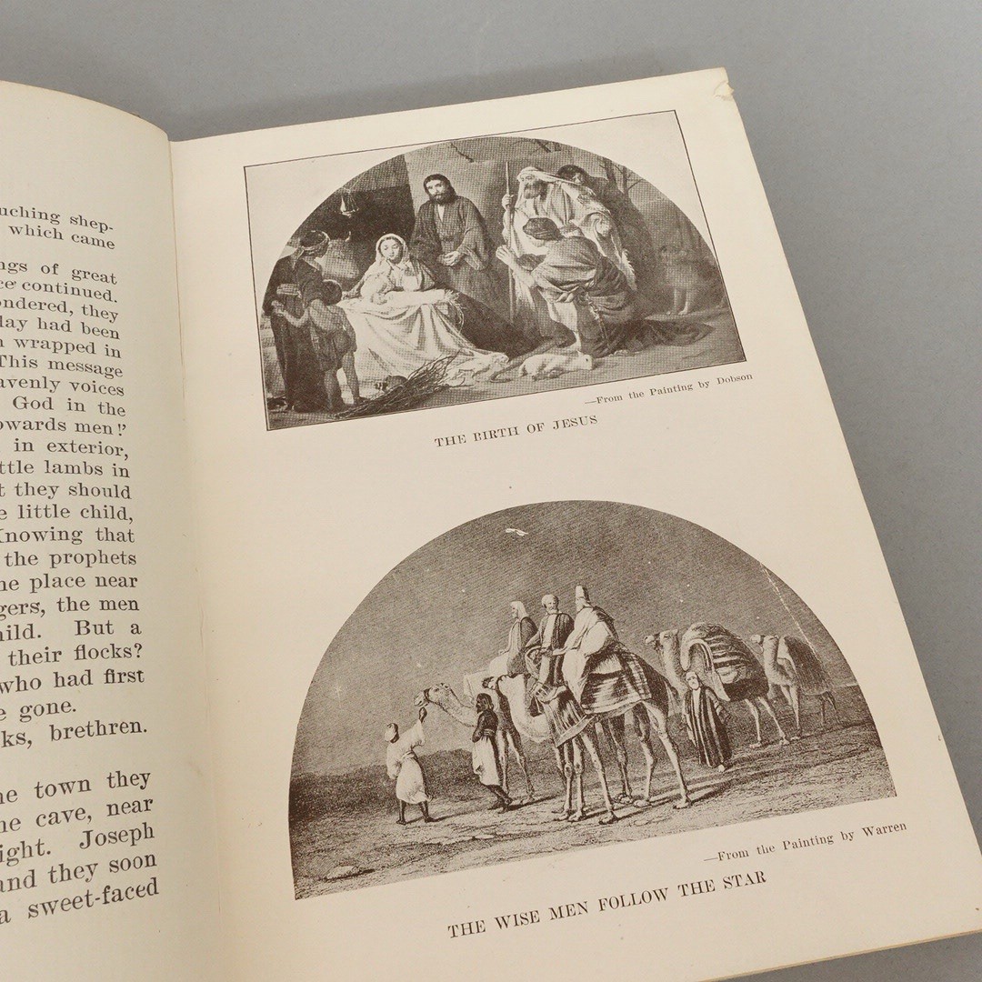 Antique MOTHER’S BIBLE STORIES Spiritual Stand point ELIZABETH C WICKERSHAM 1910