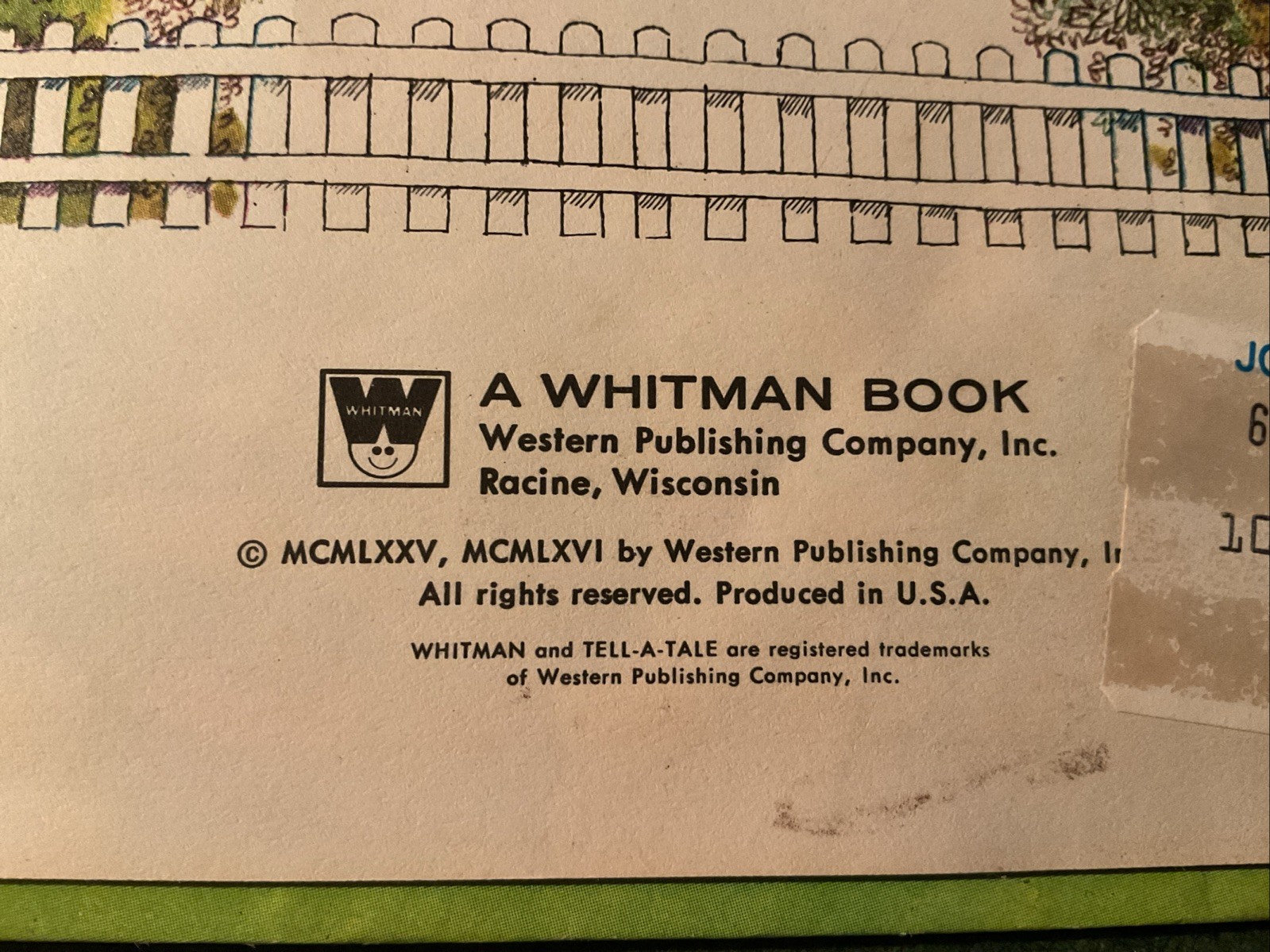 Tell-A-Tale Whitman Publishing Lot of 2. HC. VG Walt Disney’s Donald Duck Etc