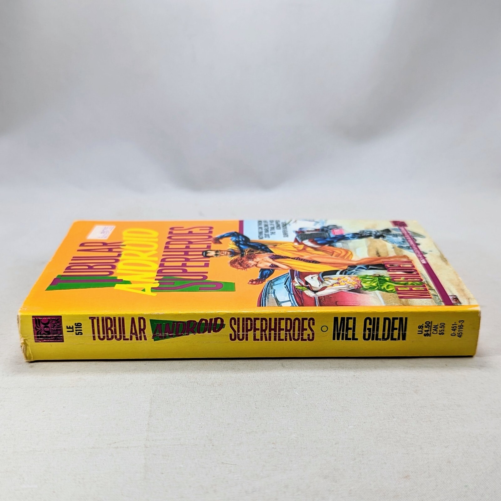 Tubular Android Superheroes – Mel Gilden – Vintage 1991 – 1st Edition PB