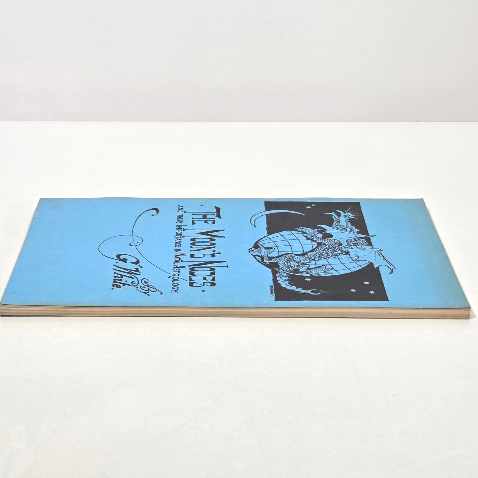 Vtg 1960s The Moons Nodes George White Early Samuel Weiser Ed Natal Astrology