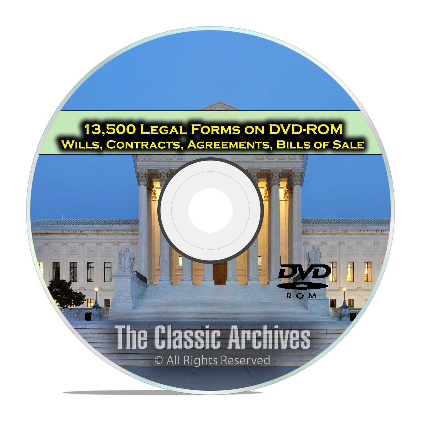 13,500+ Legal Forms, Do it Yourself, Printable Wills, Contracts, POA. DVD-ROM