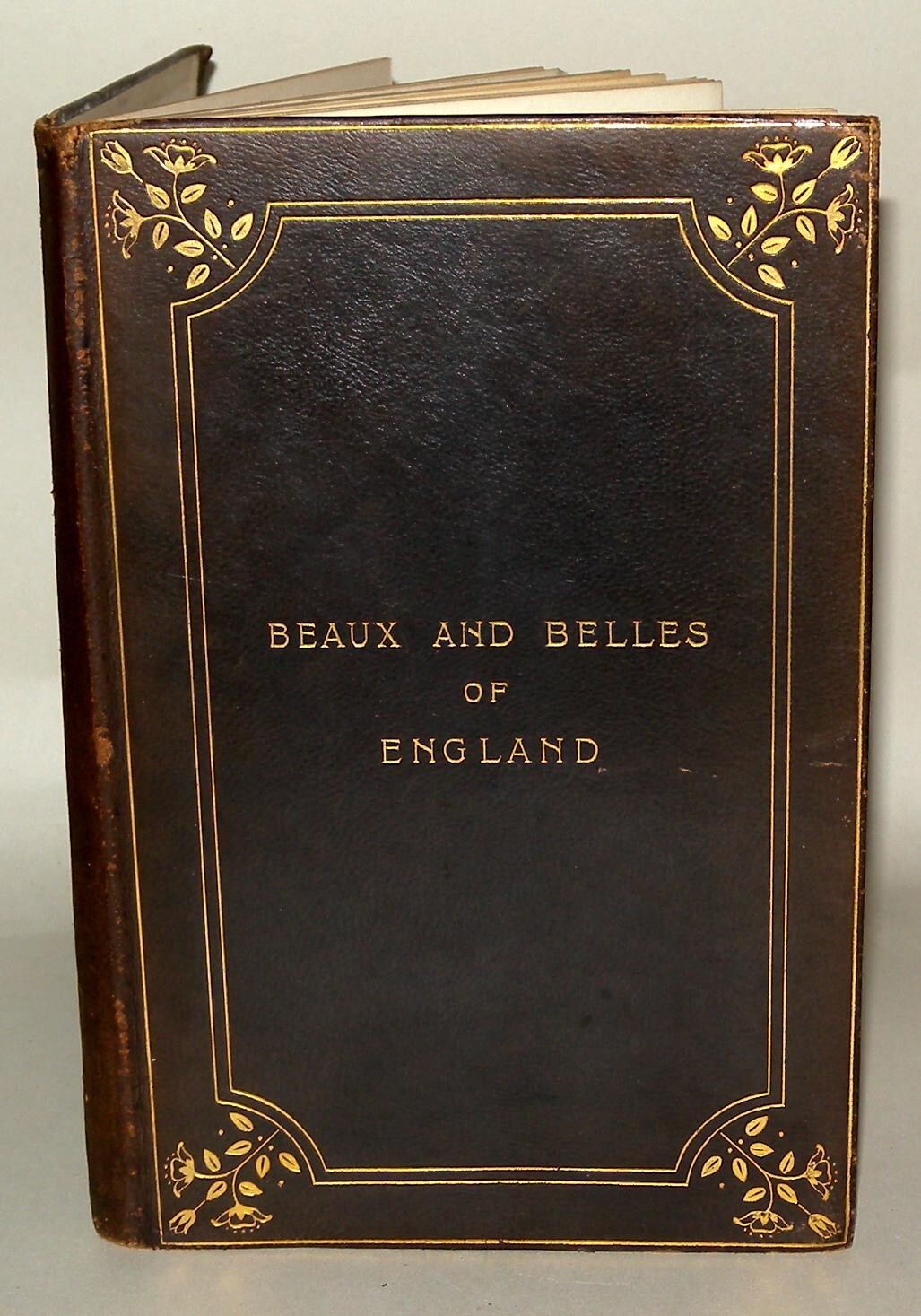 Beaux and Belles of England Grolier Society Descriptive Sample Book c1880s+