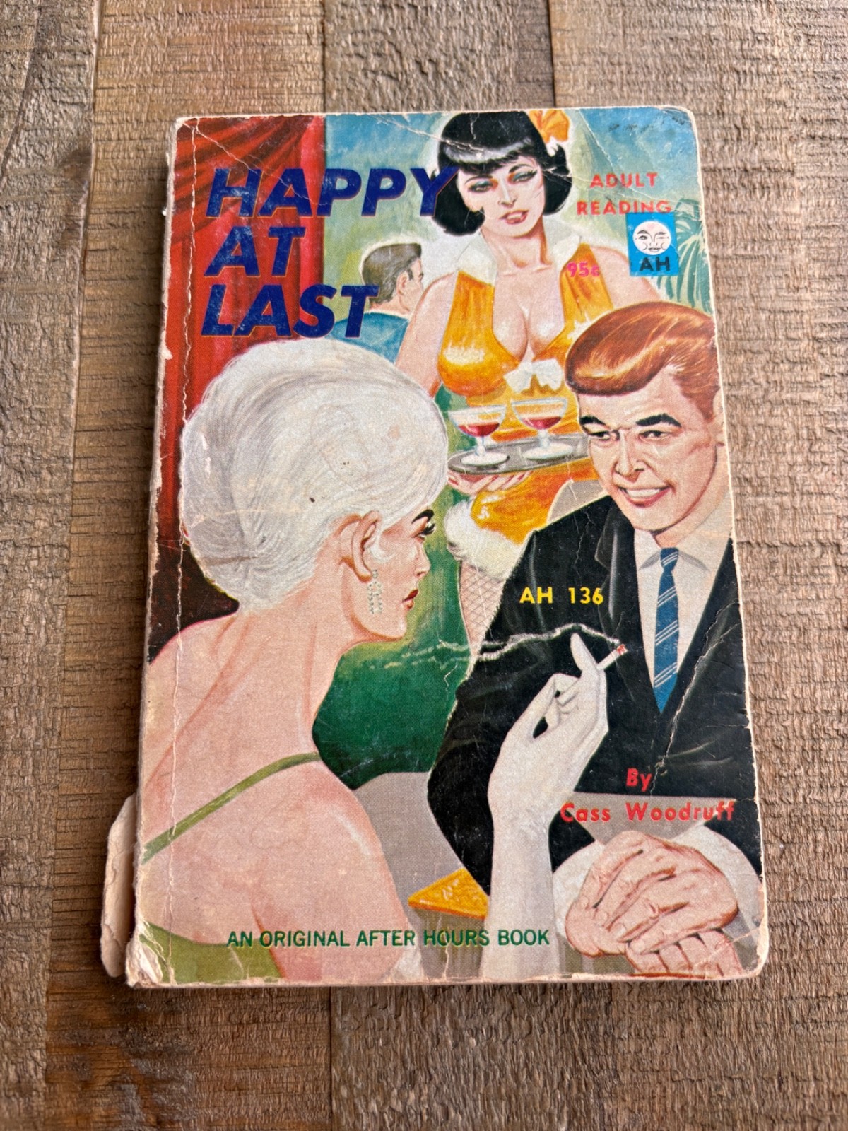 Happy at Last Cass Woodruff An Original After Hours Book 1966 Vintage