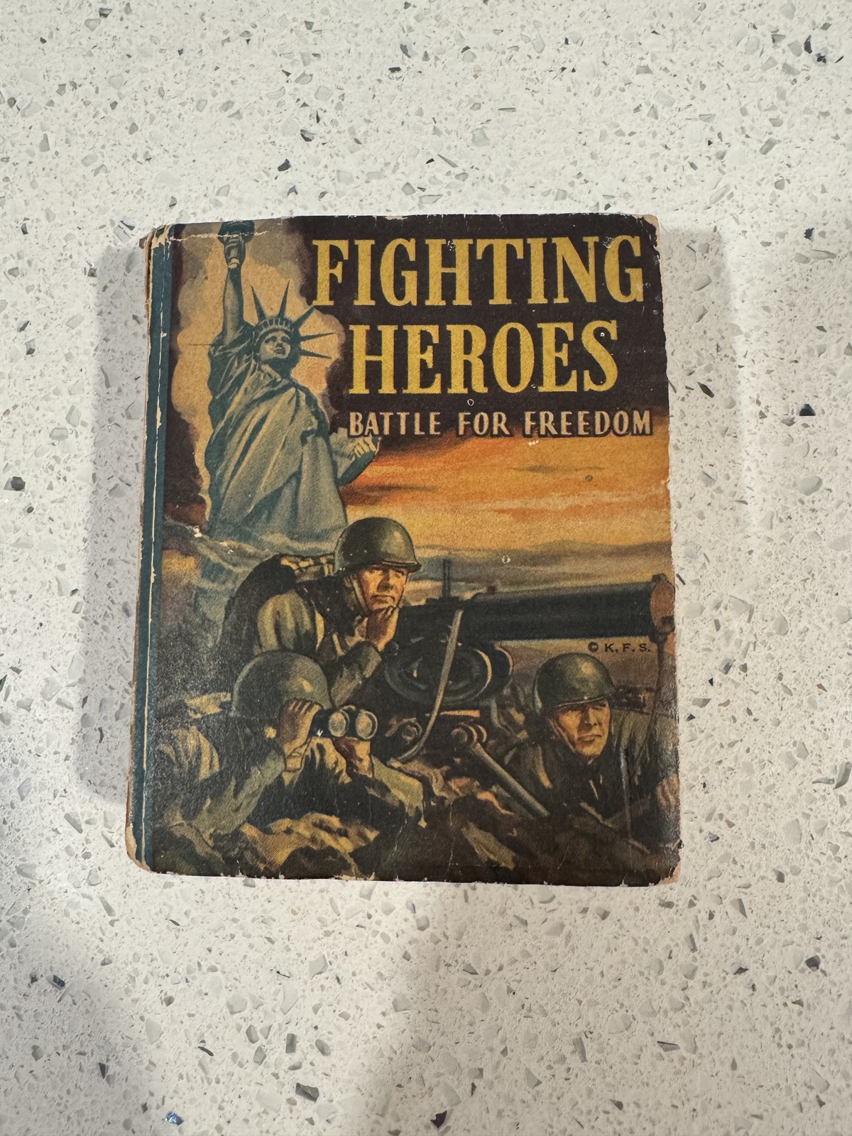 Fighting Heroes Battle For Freedom Stookie Allen Whitman Better Little Book 1942