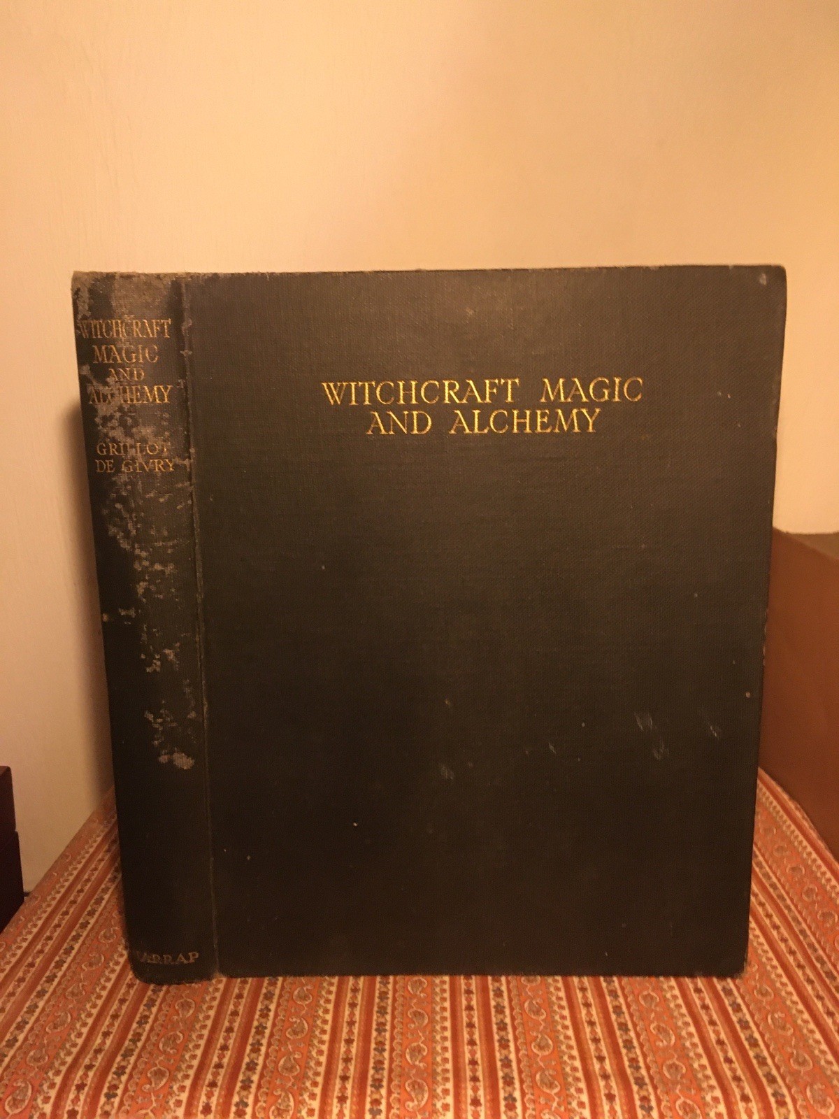 Witchcraft Magic and Alchemy ~ Givry OCCULT SORCERY DEMONOLOGY GRIMOIRE KABBALAH