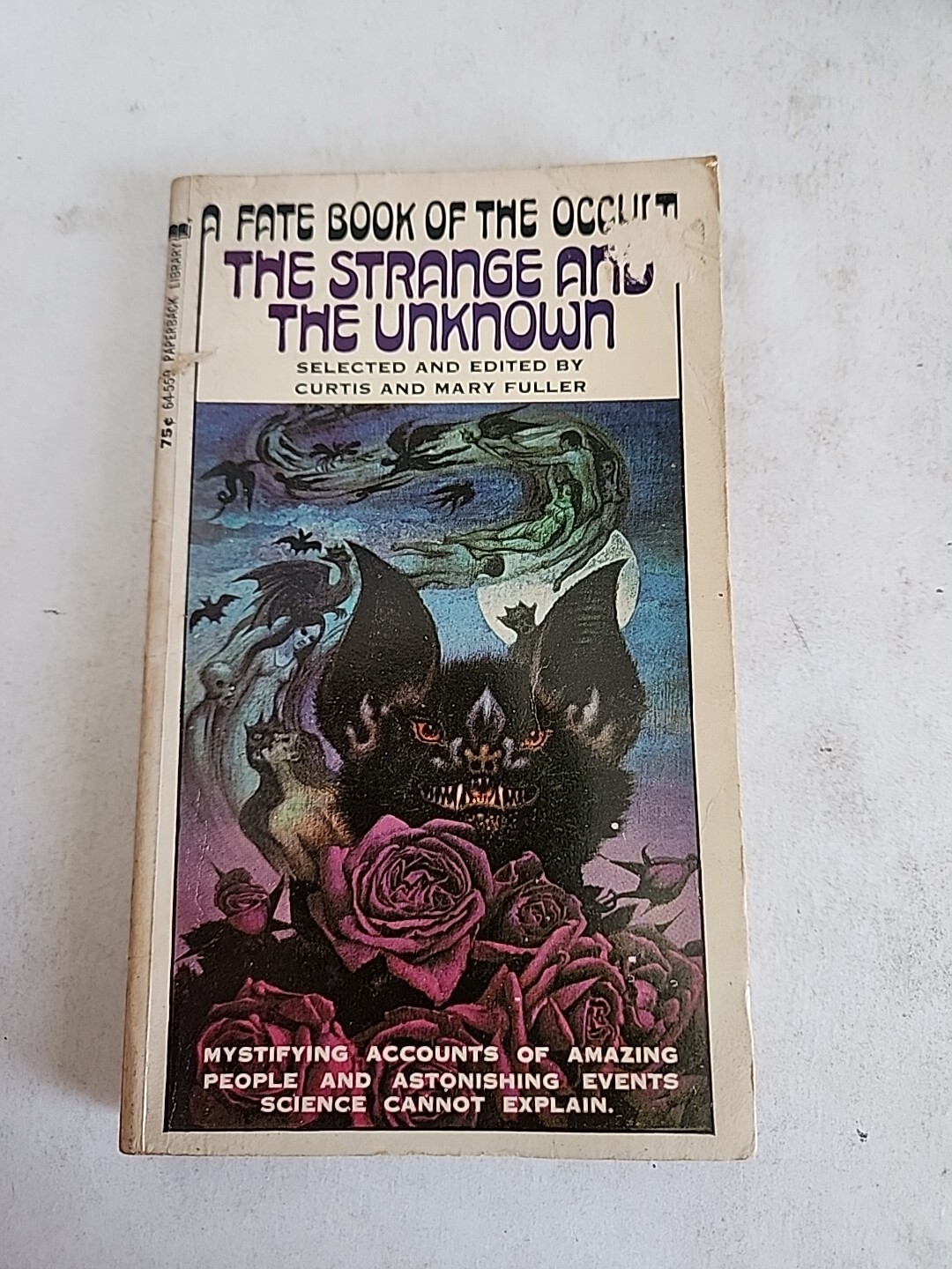 Vintage The Strange And The Unknown – Curtis & Mary Fuller 1971 paperback Occult