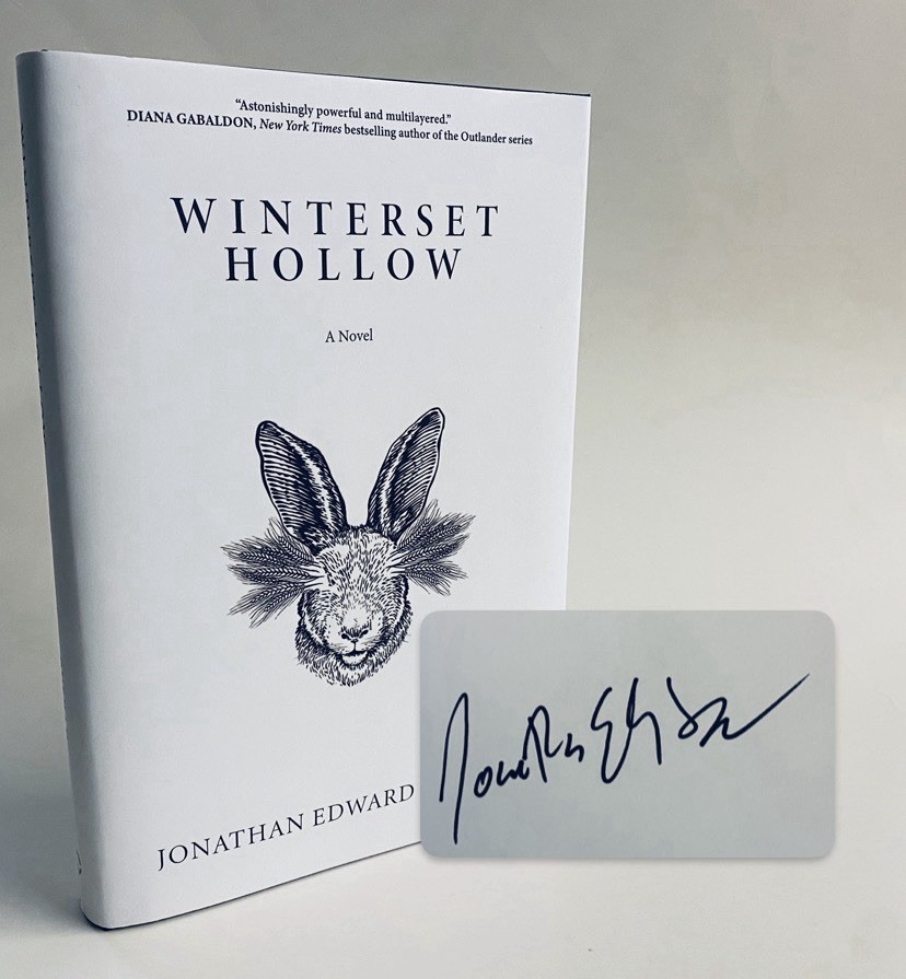Winterset Hollow, Jonathan Edward Durham. Signed First Edition. Hardcover.