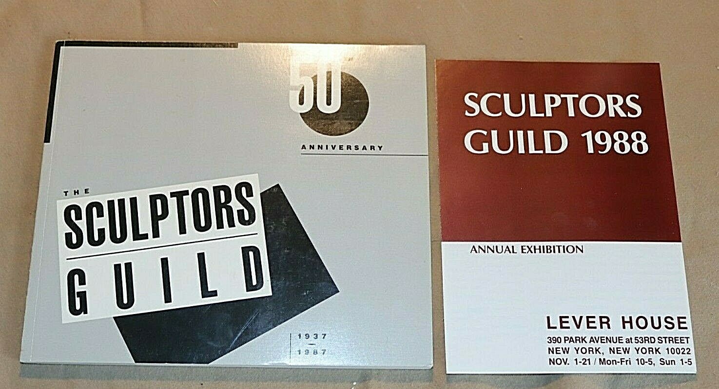 SCULPTORS GUILD 50TH ANNIVERSARY BOOK 1937-1987 Softcover