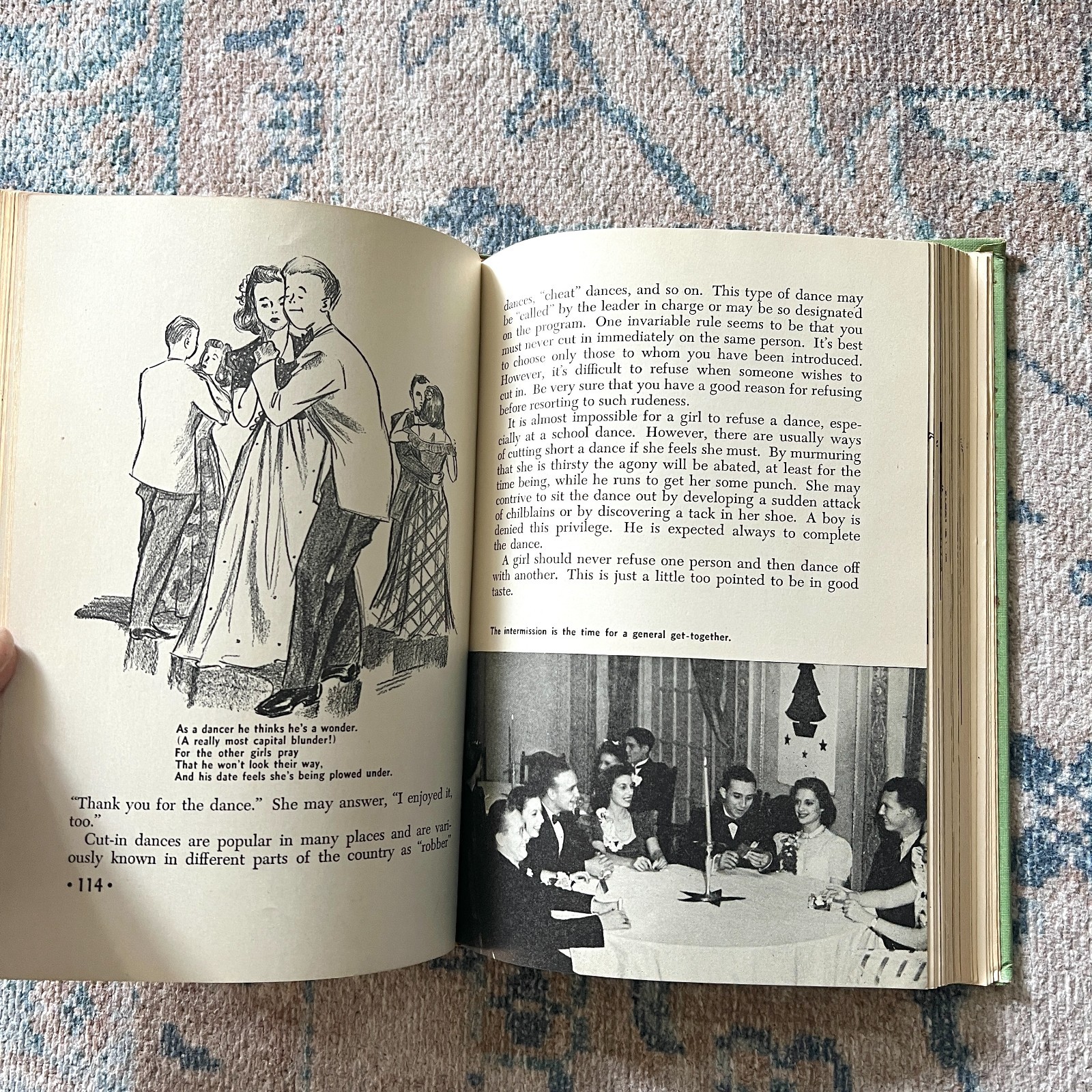 If You Please Allen & Briggs Vintage Etiquette Book Vintage 1942 Hardcover
