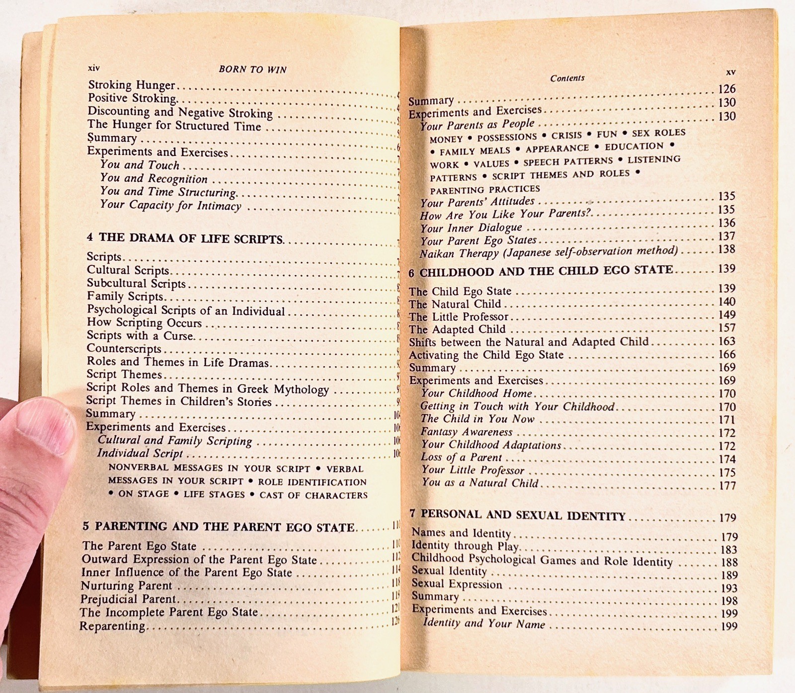 1978 self-help BORN TO WIN Transactional Analysis Gestalt Therapy SIGNET pb