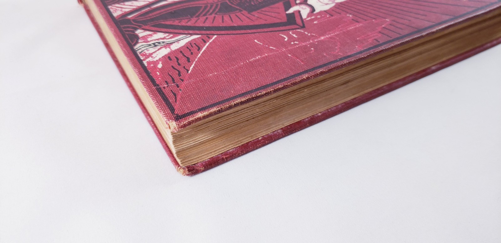 Antique The Pilgrims Progress John Bunyan The Christian Herald Red Line Edition
