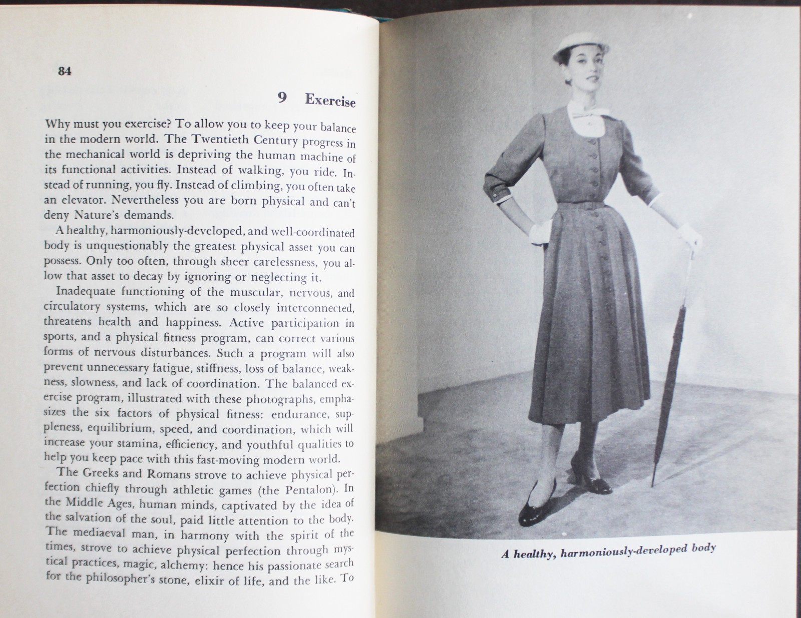 Rare Antique Old Book Personal Beauty Charm 1952 Makeup Fashion Style Glamour ⭐