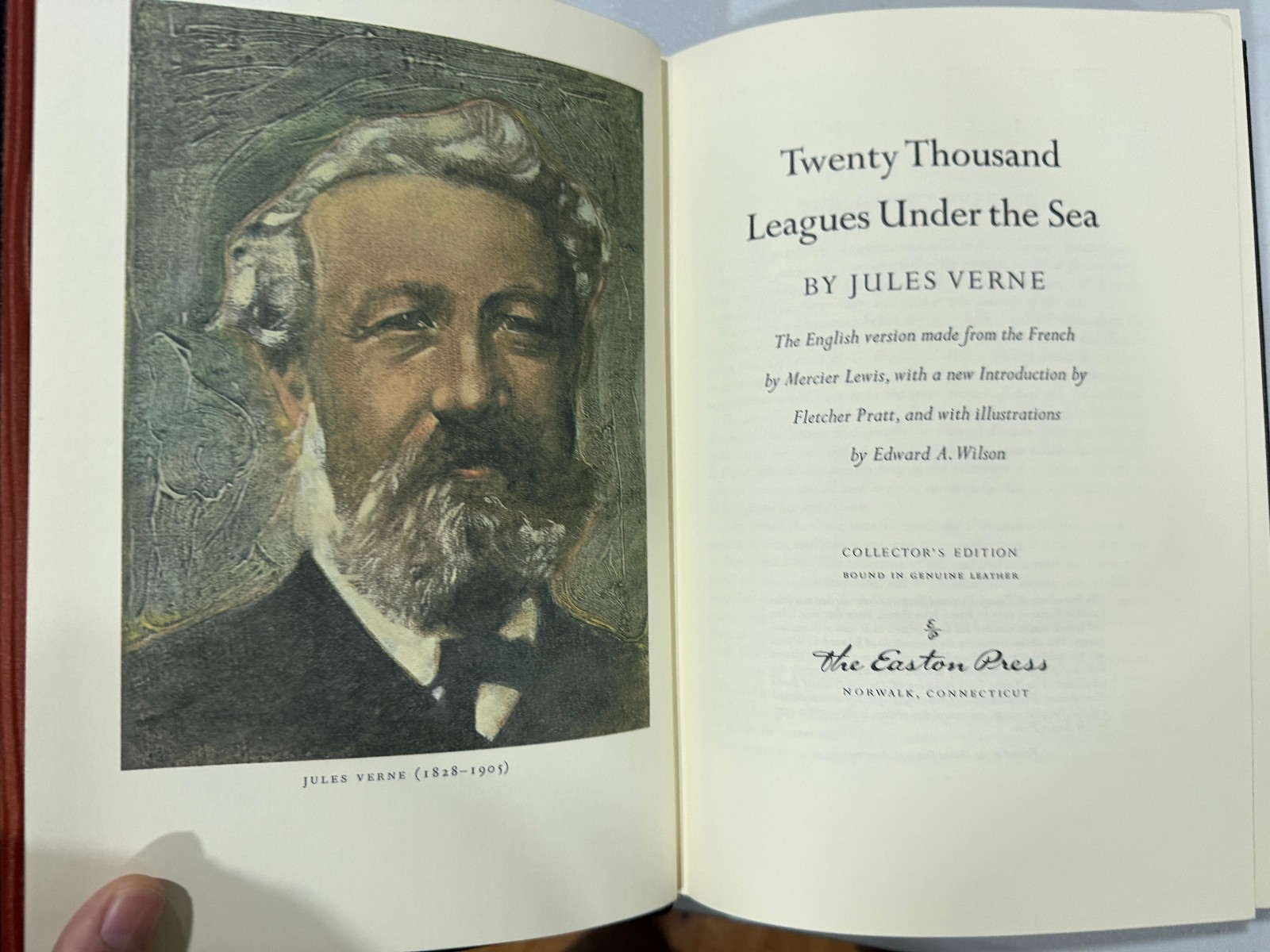 Easton Press Twenty Thousand Leagues Under the Sea – Jules Verne 100 Greatest