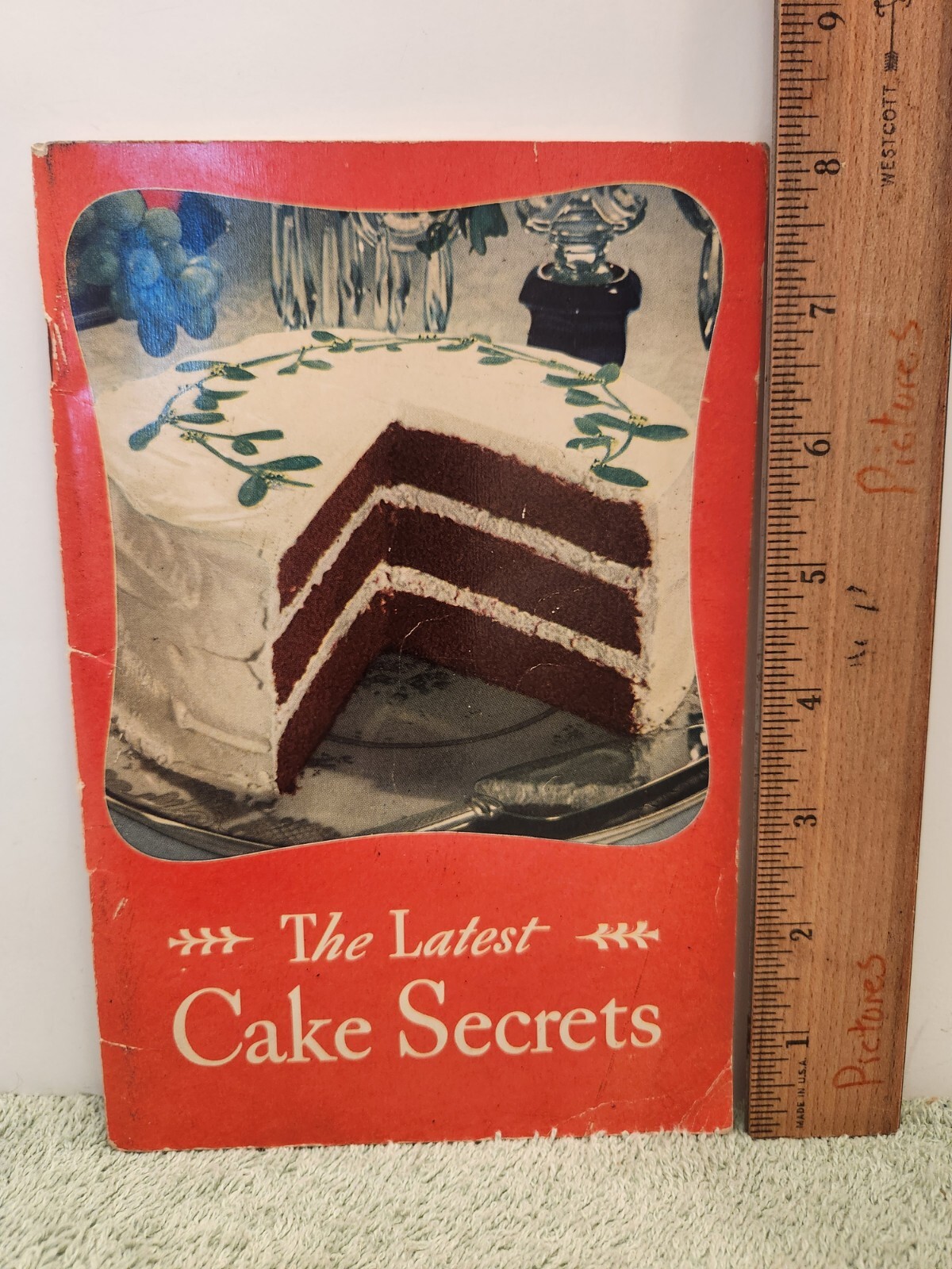 1934 General Foods The Latest Cake Secrets Cook Book Recipes Illustrated
