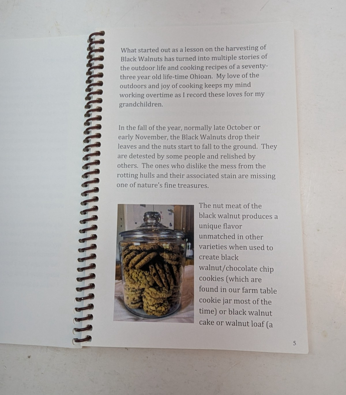 Ramblings Reminiscence and 50 Recipes of an Old Man 2012 Spiral Bound Paperback