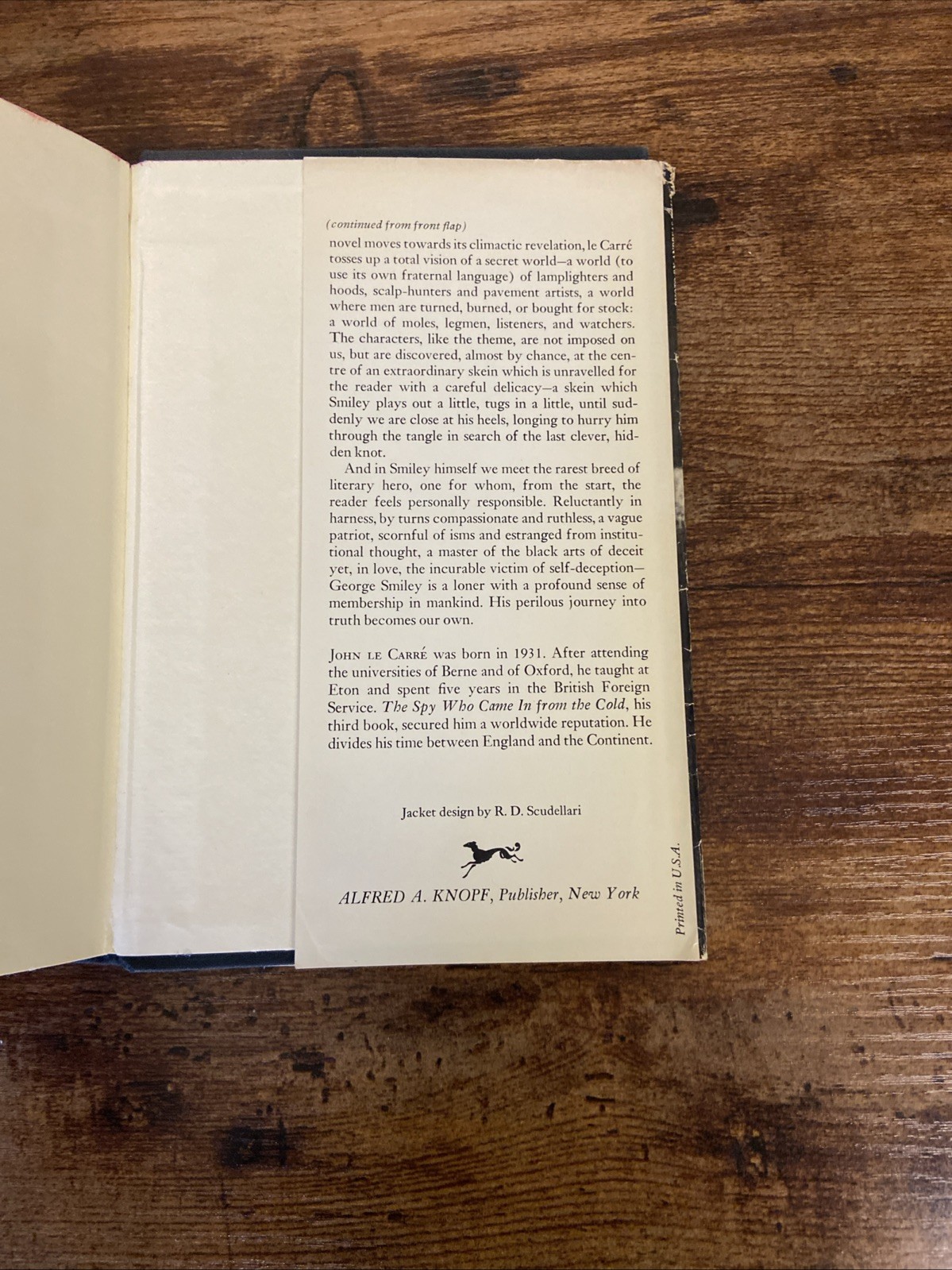Tinker Tailor Soldier Spy John le Carre 1974 First Edition Hardcover
