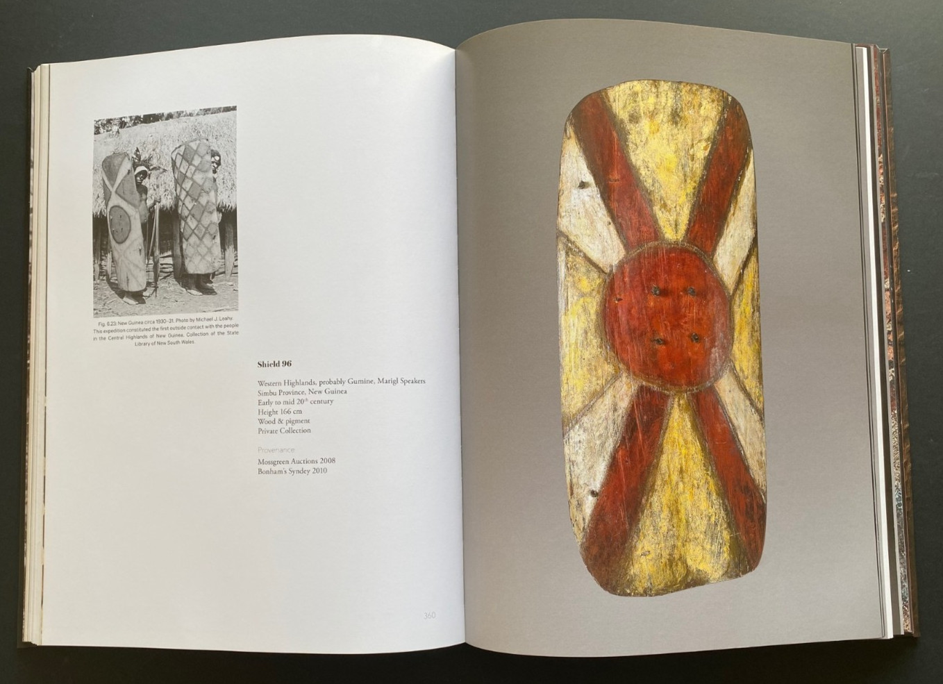2019 1st WAR ART & RITUAL *LIKE NEW* SHIELDS FROM THE PACIFIC, in 2 VOLUMES
