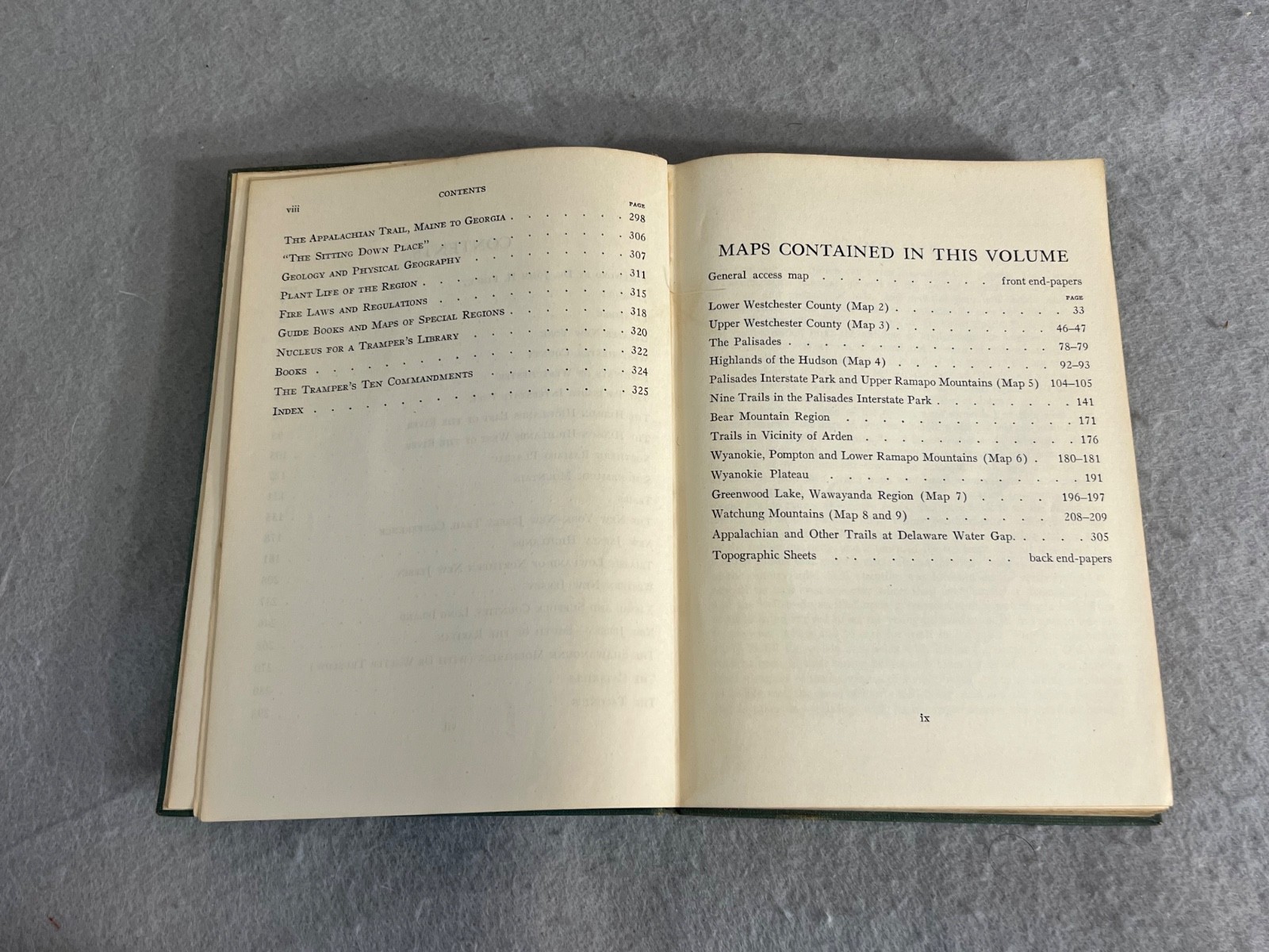 Antique New York Book NY Walk Book New York City Hudson Long Island w/Maps 1936
