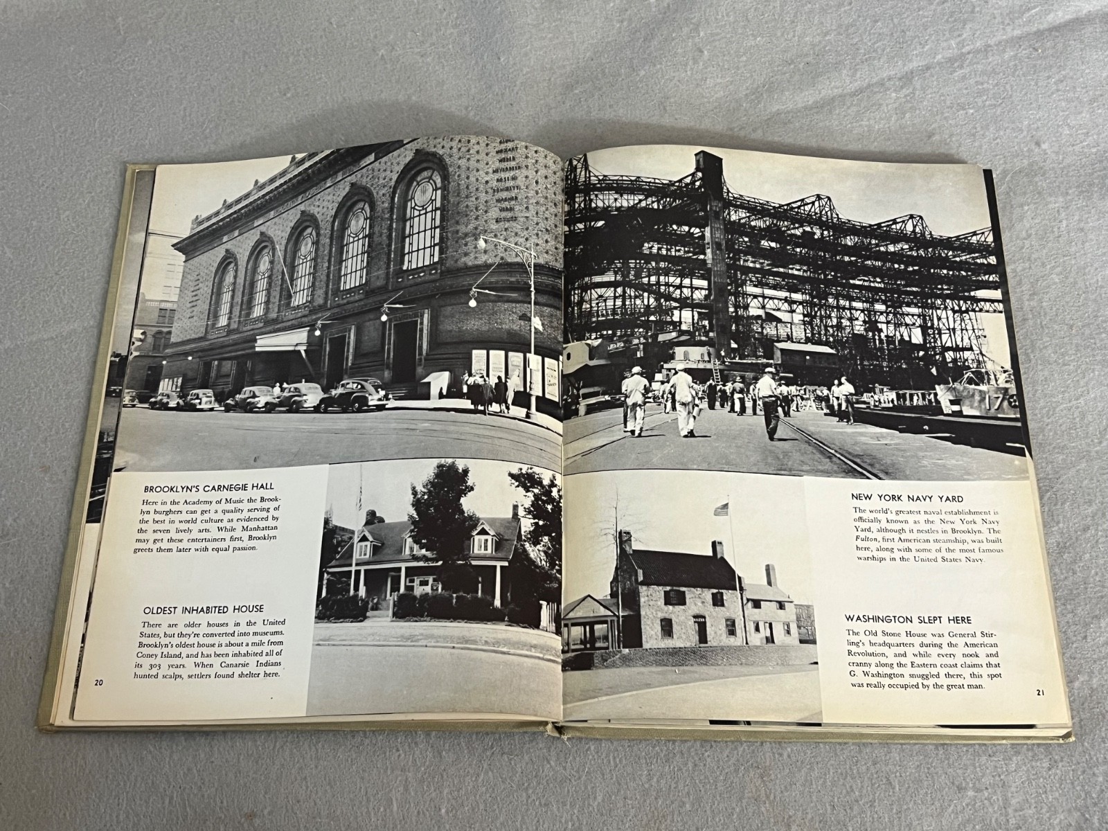 Antique Brooklyn NYC Book John Richmond Illustrated Immediate Post WWII Era 1946