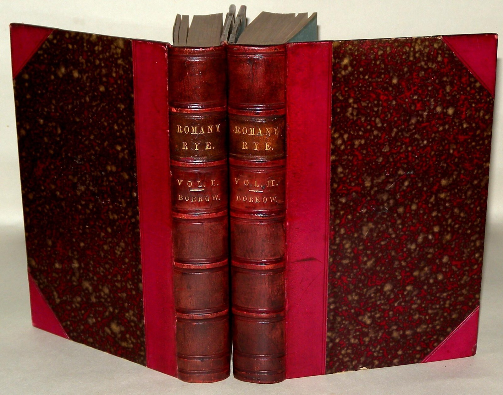The Romany Rye: George Borrow, 2 Volume Set, Hardback, 1857, John Murray