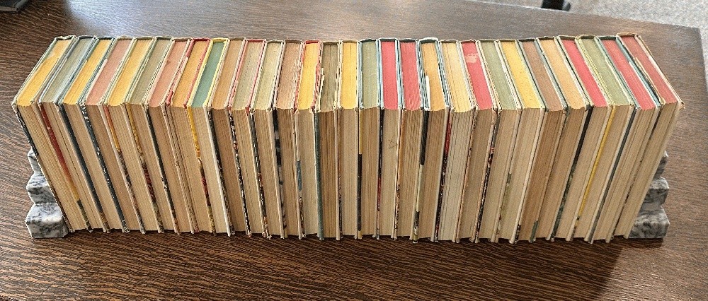 Lot of 30 Landmark Books Hardcovers w/dustjackets Vintage