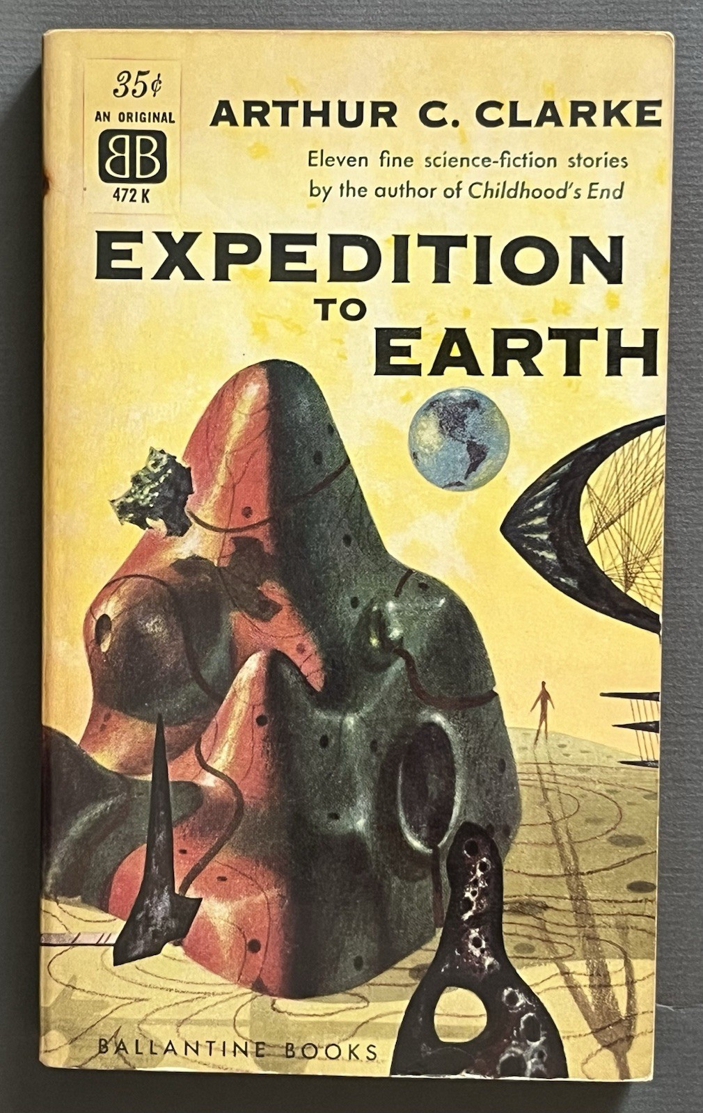 EXPEDITION TO EARTH by Arthur C. Clarke (Ballantine 1961) 472K PB Richard Powers