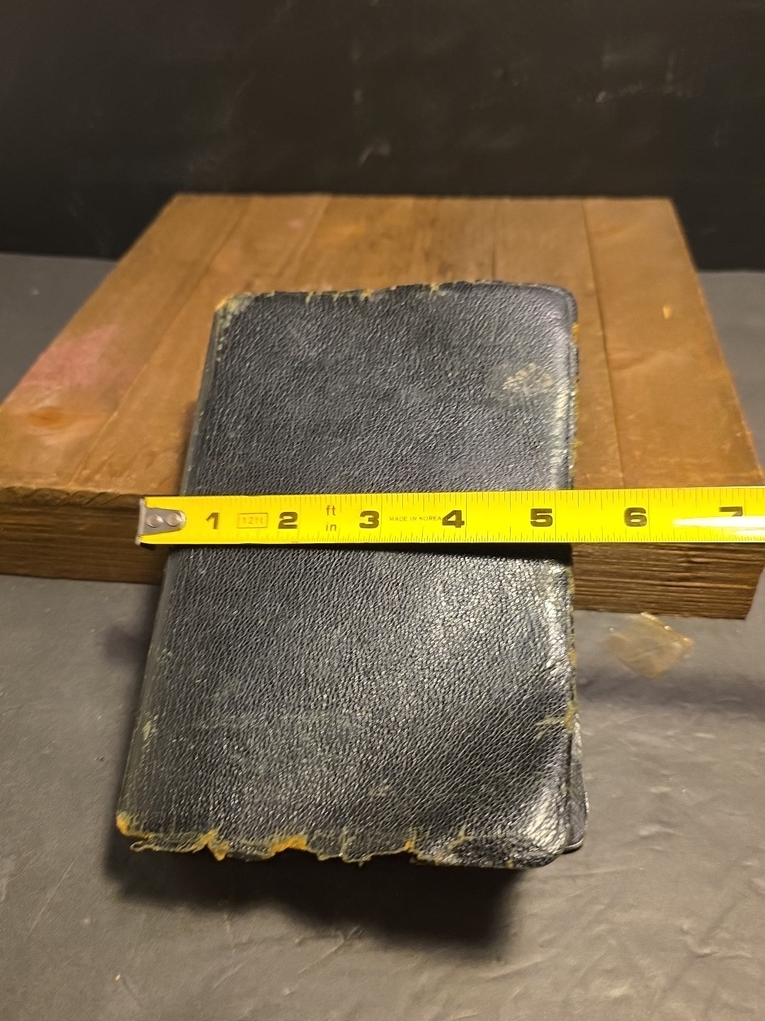 Holy Bible Self-Pronouncing Edition Leather Black World Publishing Company 1960s