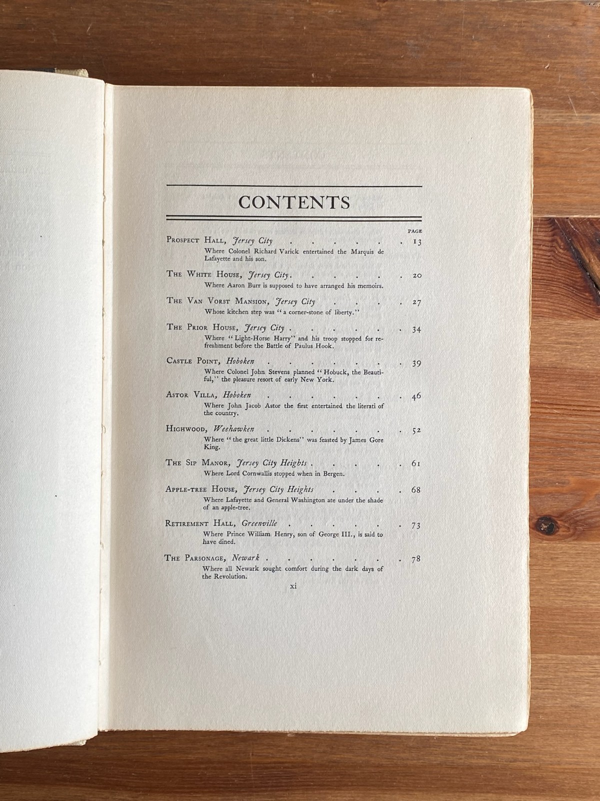 Early American Architecture ~ Historic Houses of New Jersey ~ 1902 HC Mills📌
