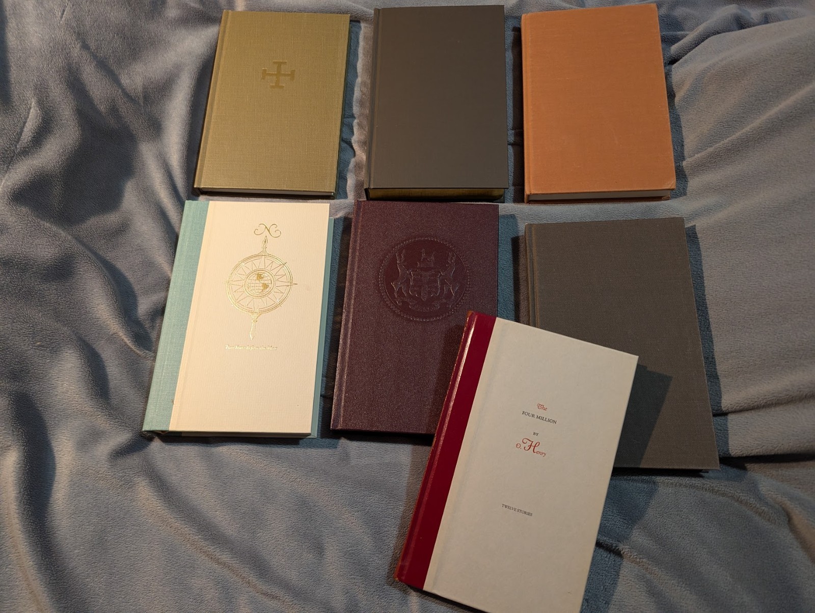 Lot of 7 Westvaco Limited Edition Christmas Books Good to Very Good