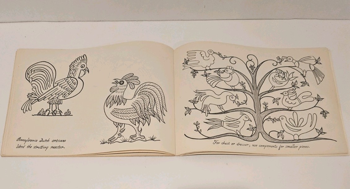 Midcentury Pitman Drawing Series: Decorative Design by Fritzi Brod, Near Fine