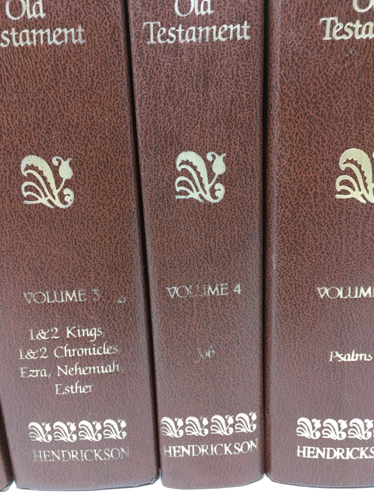 Commentary on the Old Testament by Keil & Delitzsch Set in Ten Volumes – 1989
