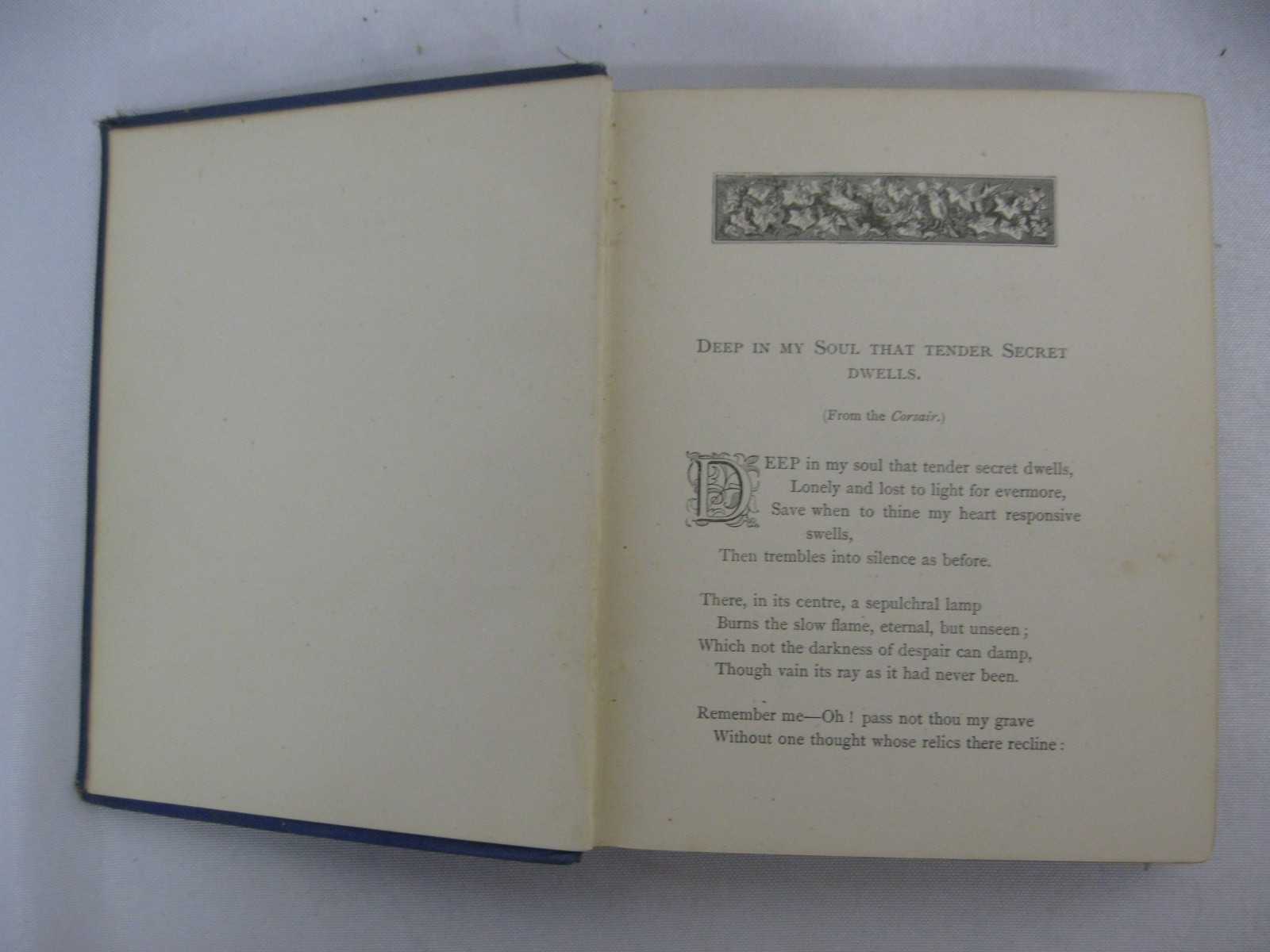 Songs by Lord Byron Virtue & Co Publishers 1872 Good Condition