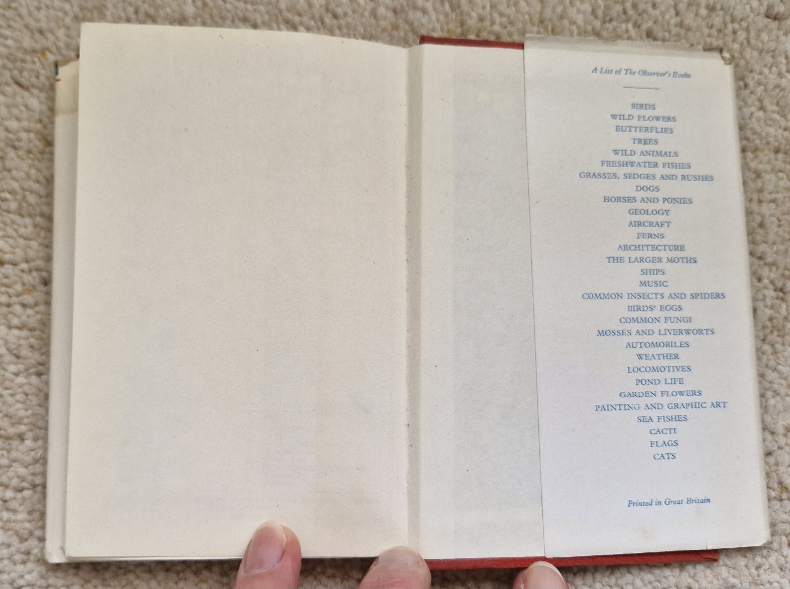 The Observer’s Book Of Dogs by Clifford L. B. Hubbard, 1949, Frederick Warne