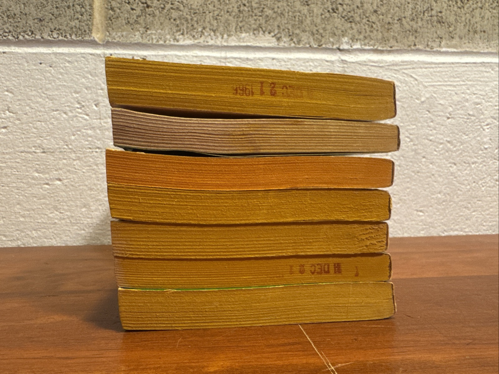 Rex Stout Book Lot (7) 1960’s 1970’s Bantam Books Gambit Three Witnesses ….