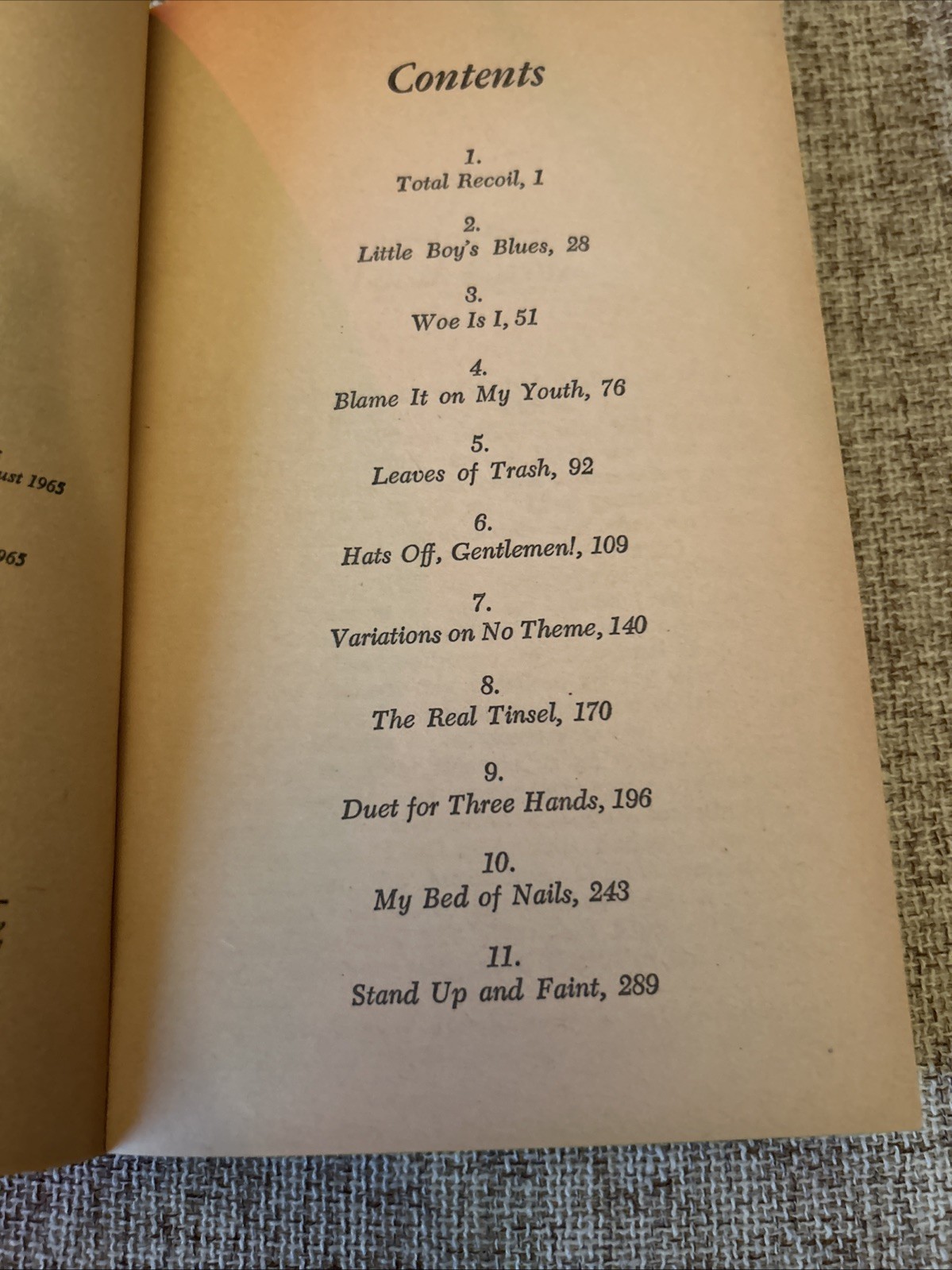 The Memoirs of an Amnesiac Paperback Autobiography Oscar Levant 1966 Bantam, VGC