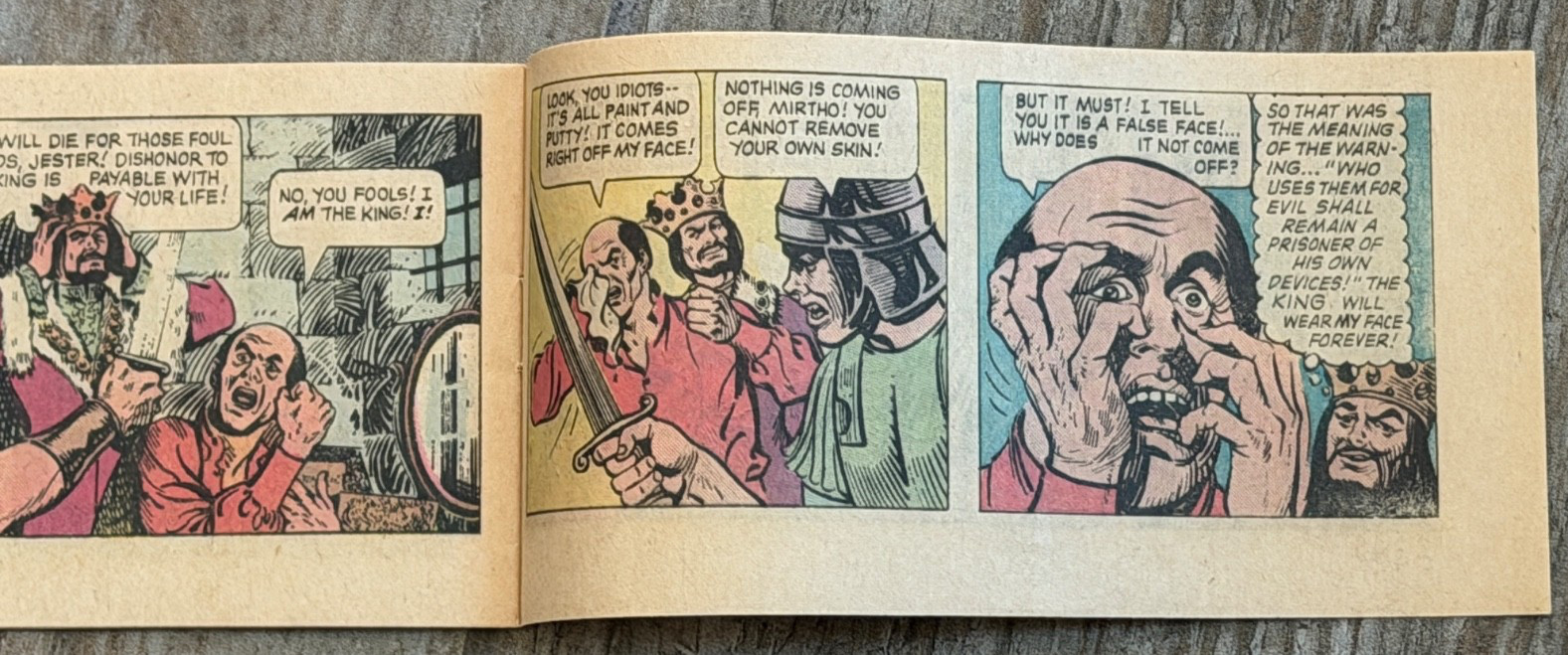 “The Twilight Zone” Whitman Mini Comic Strip W.S. Cayuga Productions 1974