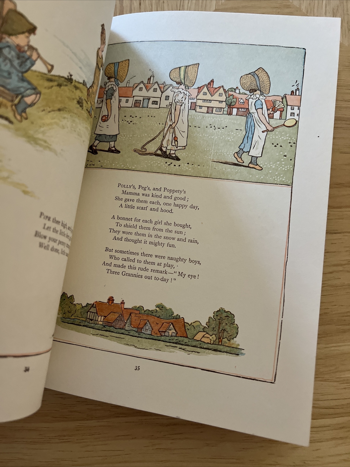 Under The Window Kate Greenaway Ex Lib Printed In Great Britain Frederick Warne