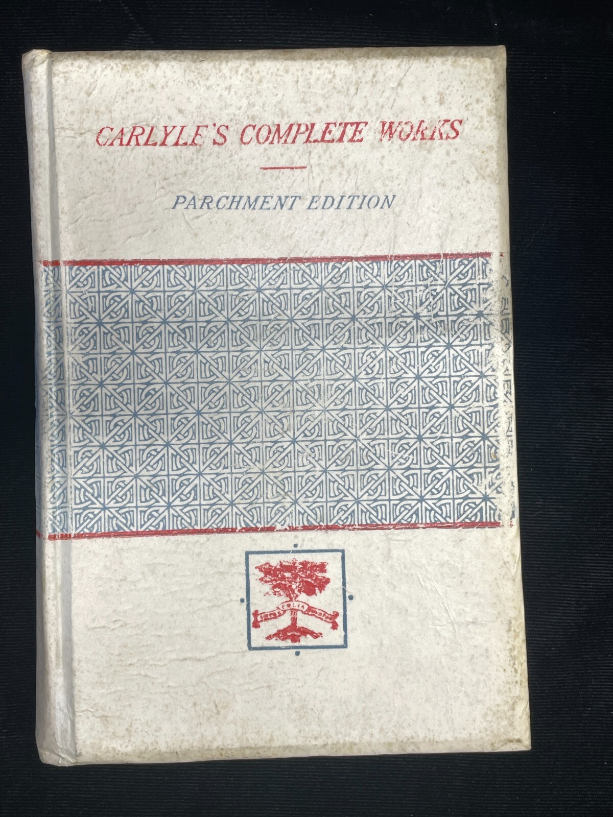20 vols. Carlyle’s Complete Works Thomas Carlyle Vellum Edition Dana Estes 1884