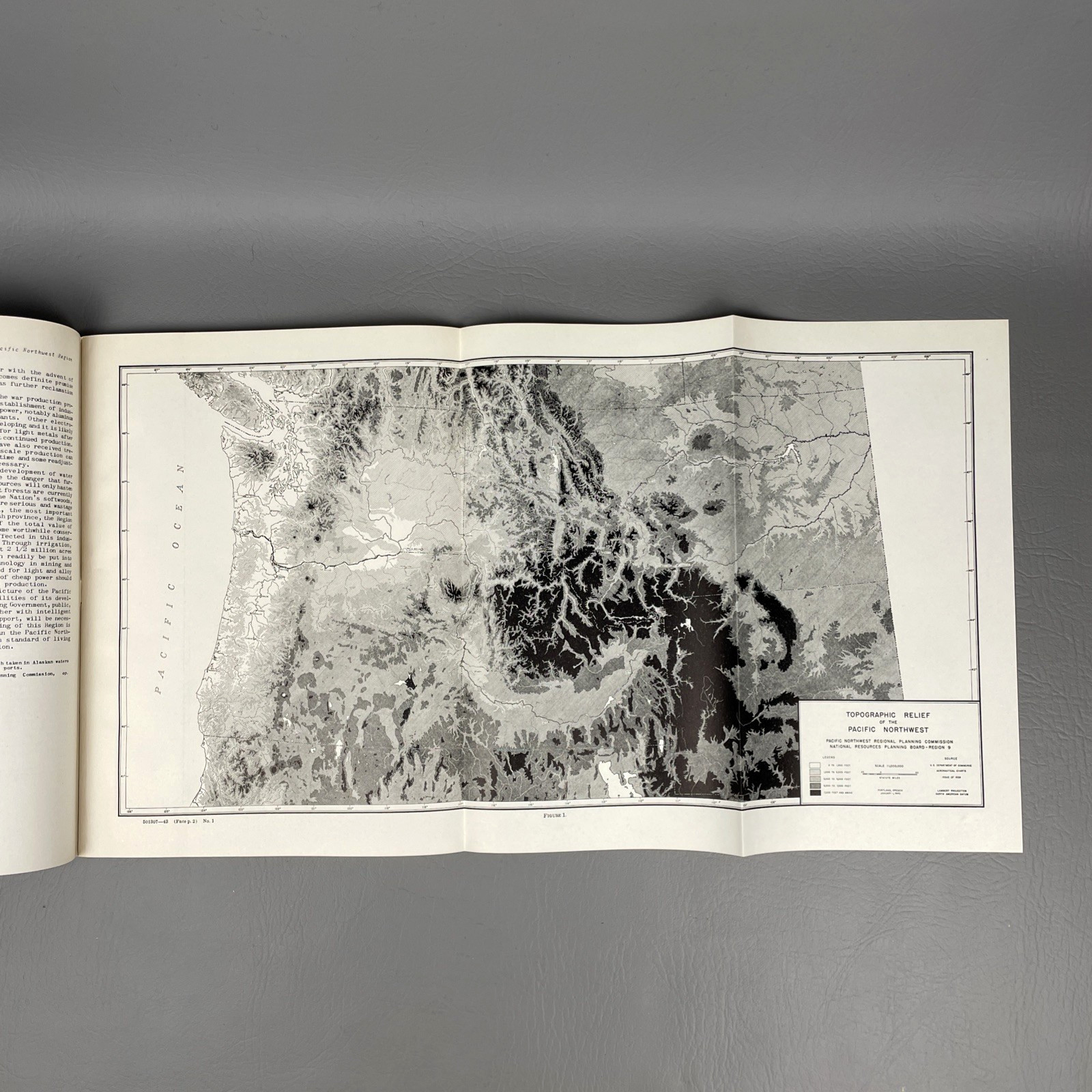 1942 Pacific Northwest Region Industrial Development National Resources WWII Era