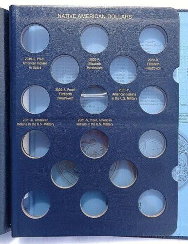 Whitman US Native American Dollar Coin Album Starting 2009 #3210