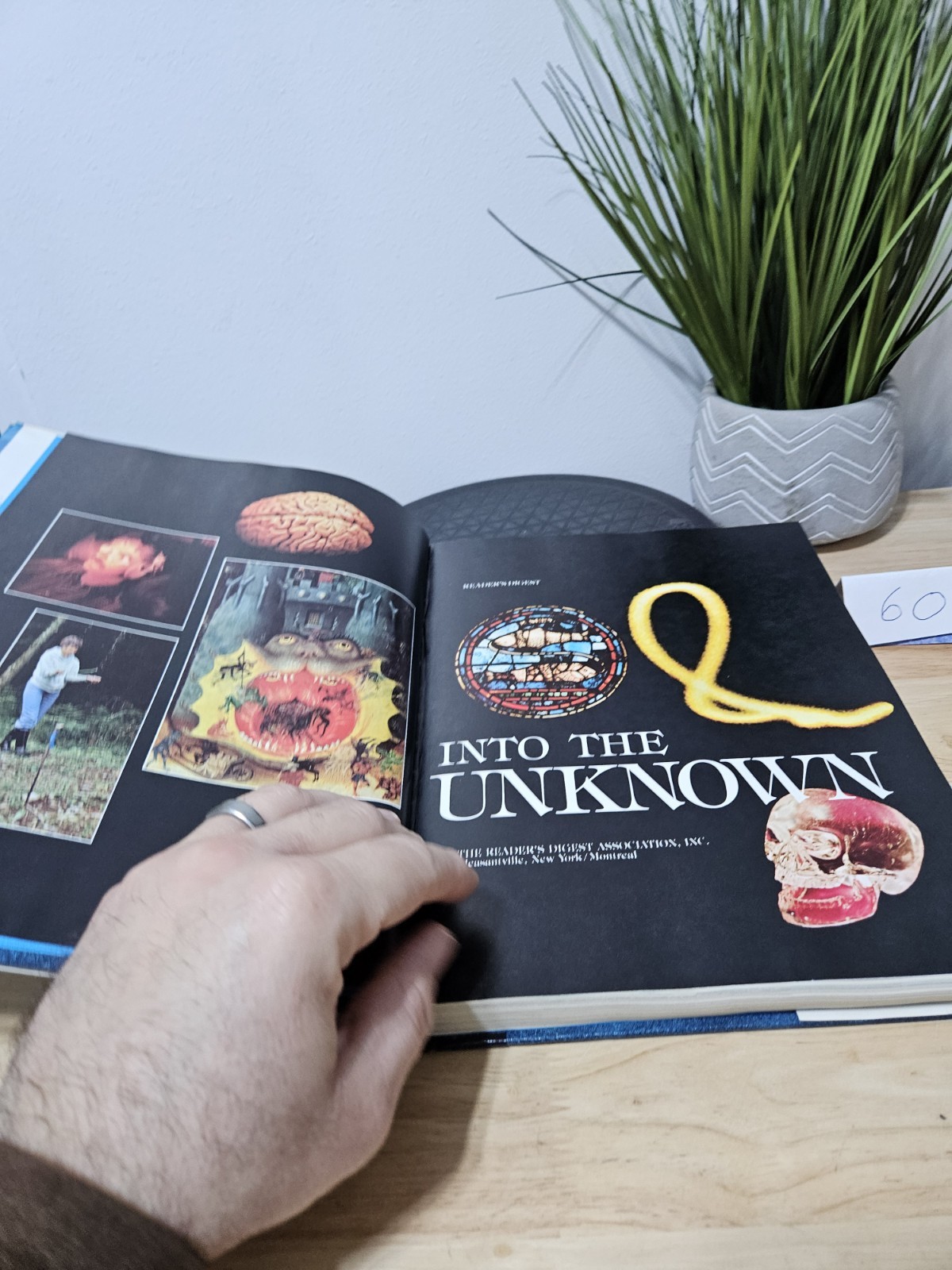 Into the Unknown Reader’s Digest UFOs Paranormal Occult Hardcover