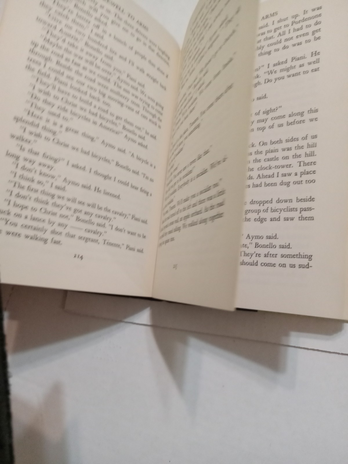 “A FAREWELL TO ARMS” *Ernest Hemingway 1957-Charles Scribner Hardcover