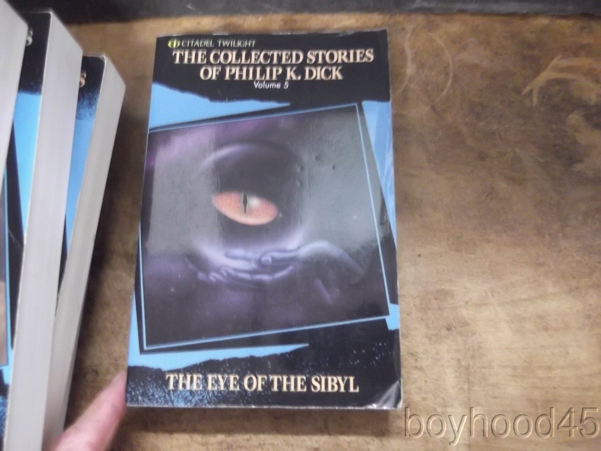 The Collected Stories of Philip K. Dick–5 Volume Set-118 TOTAL STORIES–SCARCE