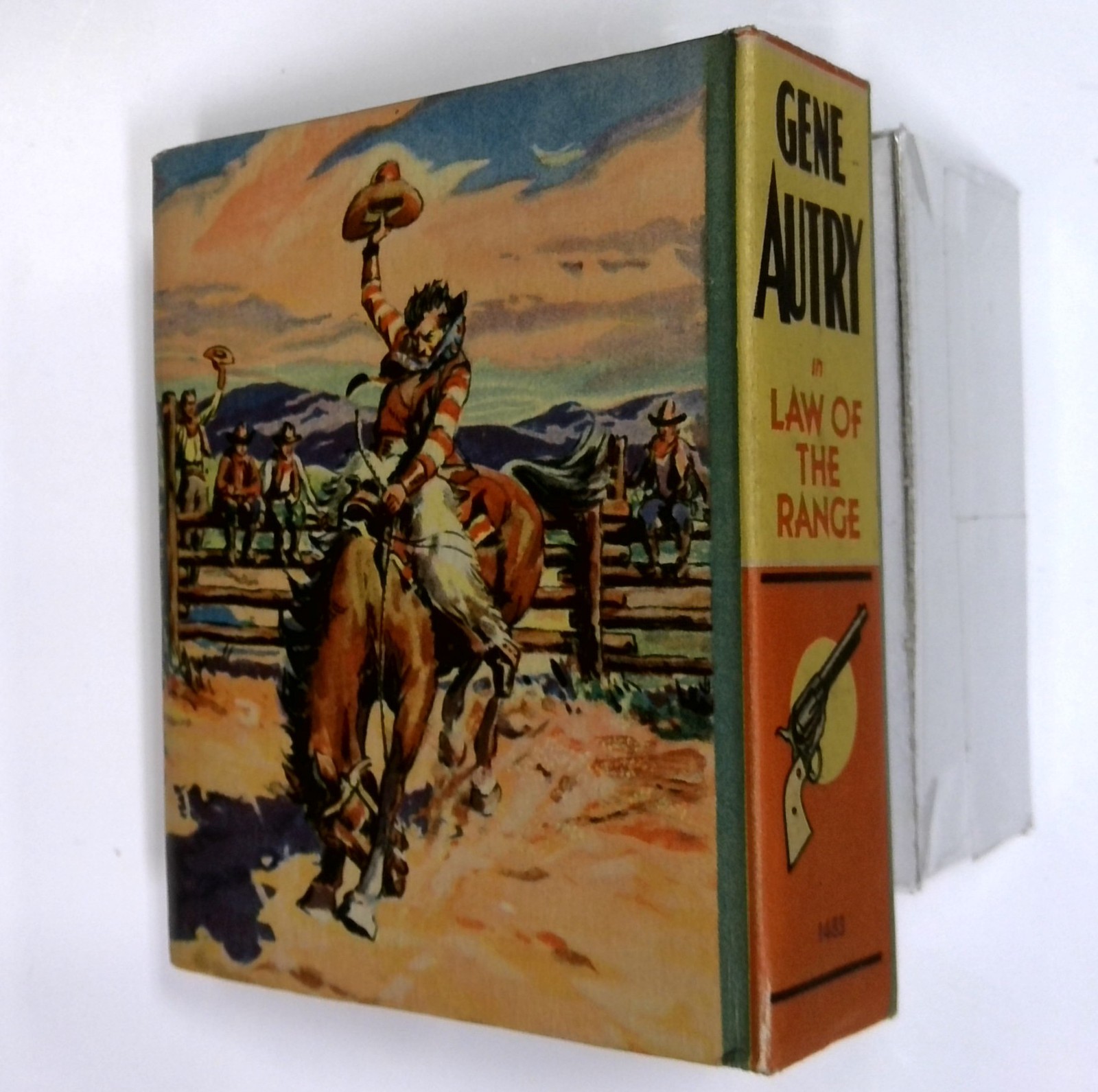 Gene Autry in Law of the Range #1483 FN+ 6.5 1939