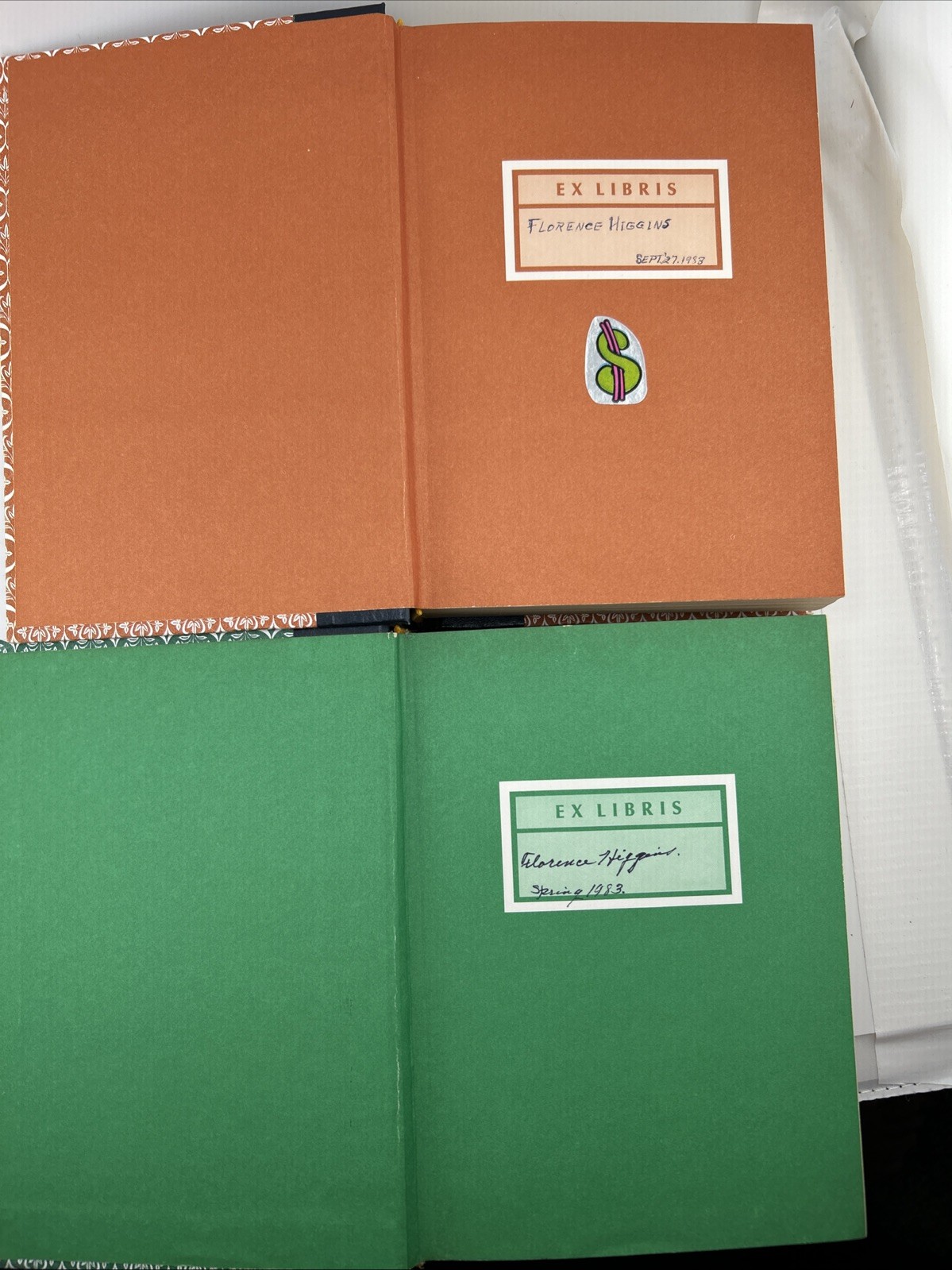 Vintage Readers Digest Condensed Books: 1983 Volumes 2 & 4 Good Shape