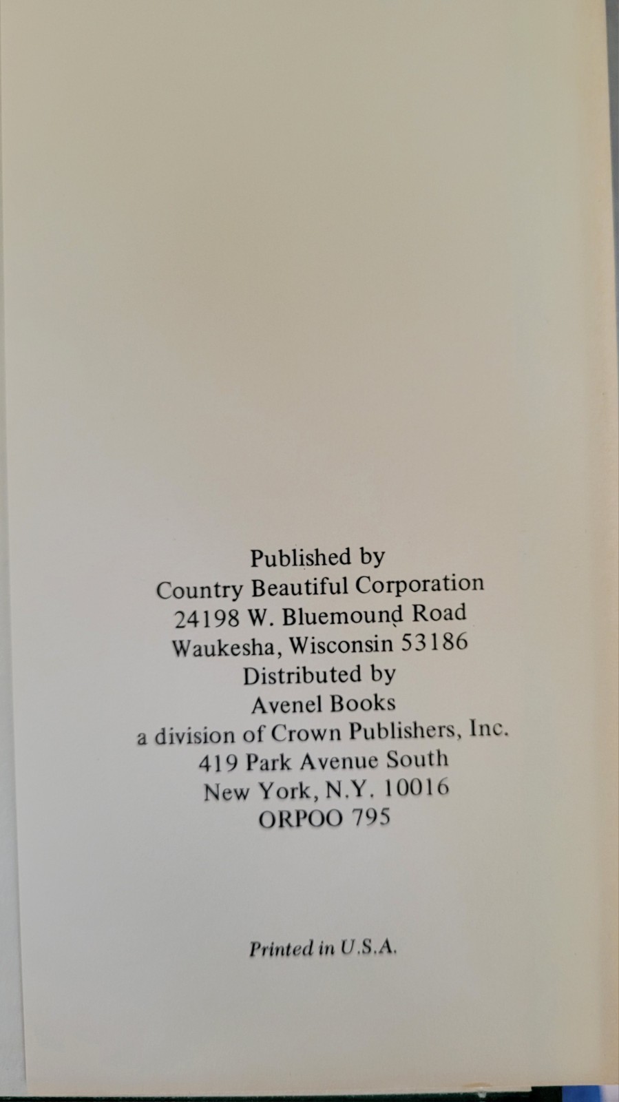 America The Beautiful In The Words Of Henry David Thoreau 1966 Hardcover Book HC