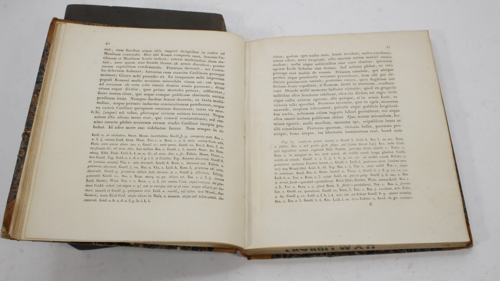 C. Crispi Salustii Quae Exstant., 1823, Volume 1 Only