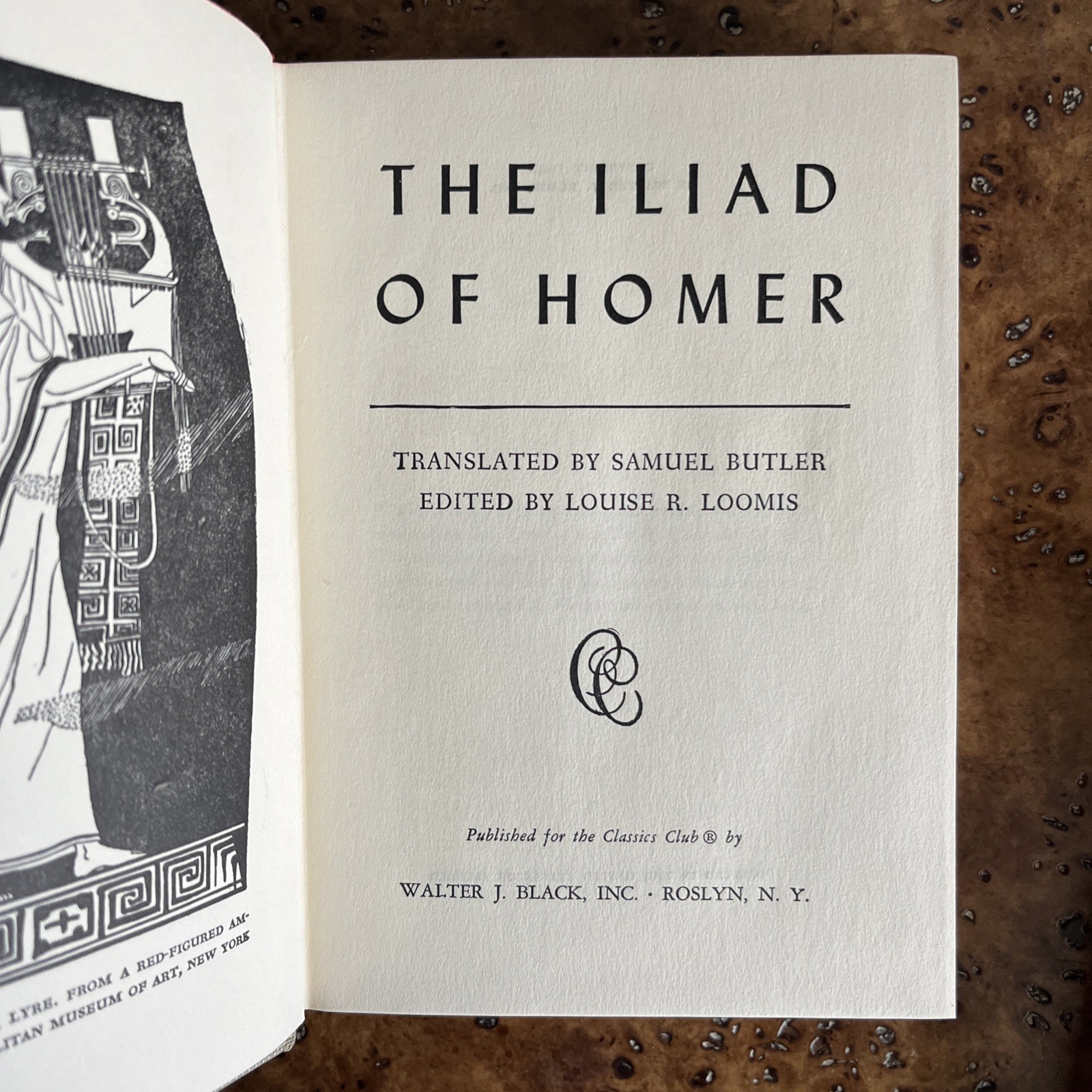Marcus Aurelius Meditations & The Iliad of Homer – Classics Club Lot Hardcover